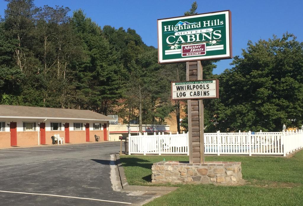 Highland Hills Motel & Cabins Boone Kamer foto