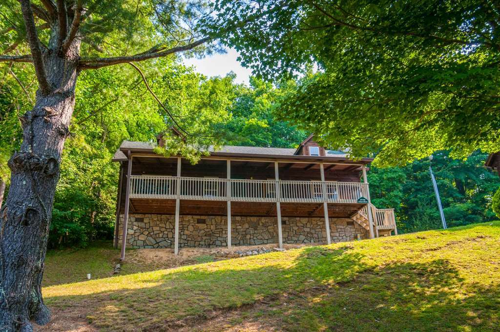 Highland Hills Motel & Cabins Boone Buitenkant foto